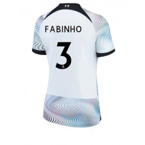 Liverpool Fabinho #3 Bortatröja Dam 2022-23 Korta ärmar